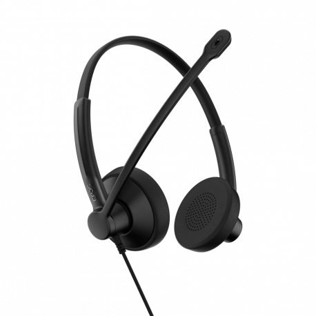 EPOS IMPACT 100 Series - Headset - on-ear - wired - USB-A, USB-C - black - Certified for Microsoft Teams - 14