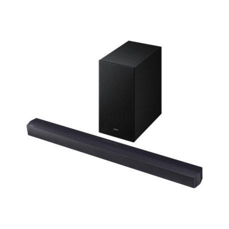 Samsung HW-B450F - B-Series - sound bar system - for TV - 2.1-channel - wireless - Bluetooth - 2-way - titan black - 0