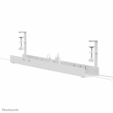 Neomounts - Cable management tray - clamp-on design, universal - desk mountable - white