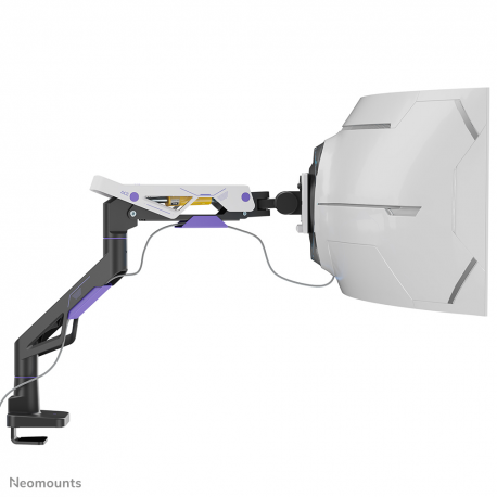 Neomounts ACE DS70-256BL1 - Mounting kit (articulating arm) - full-motion - for flat panel - gaming - steel - black - screen size: 24"-57" - desk-mountable - 13