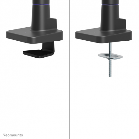 Neomounts ACE DS70-256BL1 - Mounting kit (articulating arm) - full-motion - for flat panel - gaming - steel - black - screen size: 24"-57" - desk-mountable - 15