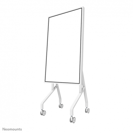 Neomounts Move Go Flip FL50-515WH1 - Cart - for flat panel - steel - white - screen size: 55"-65" - mounting interface: 400 x 400 mm - 1