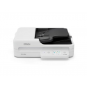 Epson WorkForce DS-1760WN - Document scanner - Duplex - 215.9 x 5588 mm - 1200 dpi x 1200 dpi - up to 30 ppm (mono) / up to 30 ppm (colour) - ADF (60 sheets) - up to 3000 scans per day - USB 2.0, Wi-Fi, Gigabit LAN