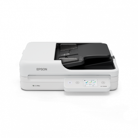 Epson WorkForce DS-1760WN - Document scanner - Duplex - 215.9 x 5588 mm - 1200 dpi x 1200 dpi - up to 30 ppm (mono) / up to 30 ppm (colour) - ADF (60 sheets) - up to 3000 scans per day - USB 2.0, Wi-Fi, Gigabit LAN - 4