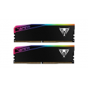 Patriot Viper Elite 5 RGB Ultra Series - DDR5 - kit - 96 GB: 2 x 48 GB - DIMM 288-pin - 6000 MT/s / PC5-48000 - CL28 - 1.4 V - unbuffered - on-die ECC - black