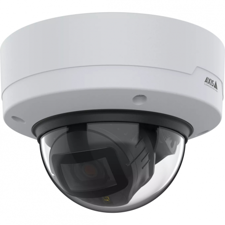 AXIS P32 Series P3275-LVE - Network surveillance camera - dome - outdoor - vandal / weatherproof - colour (Day&Night) - 2 MP - 1920 x 1080 - auto iris - vari-focal - audio - LAN 10 / 100 - AV1, H.264, H.265, MJPEG - PoE Class 3 - TAA Compliant - 2