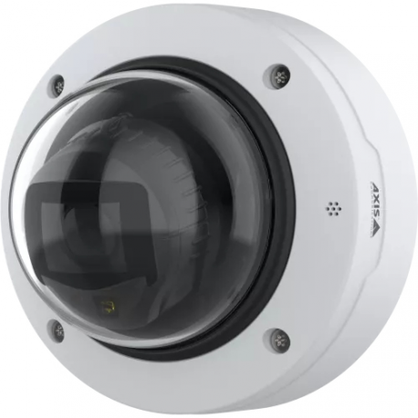AXIS P32 Series P3287-LV - Network surveillance camera - dome - indoor - vandal / ingress proof - colour (Day&Night) - 5 MP - 2560 x 1440 - auto iris - vari-focal - LAN 10 / 100 - PoE Plus Class 3 - TAA Compliant - 0