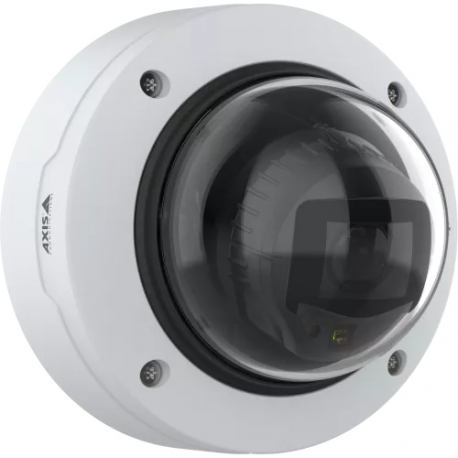 AXIS P32 Series P3287-LV - Network surveillance camera - dome - indoor - vandal / ingress proof - colour (Day&Night) - 5 MP - 2560 x 1440 - auto iris - vari-focal - LAN 10 / 100 - PoE Plus Class 3 - TAA Compliant - 1