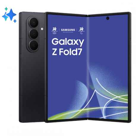 Samsung Galaxy Z Fold7 - 5G smartphone - dual-SIM - RAM 12 GB / Internal Memory 256 GB - OLED display - 8" - 8" - 2184 x 1968 pixels 2184 x 1968 pixels (120 Hz) - 3x rear cameras 200 MP, 12 MP, 10 MP - 2x front cameras 10 MP, 10 MP - jet black - 0