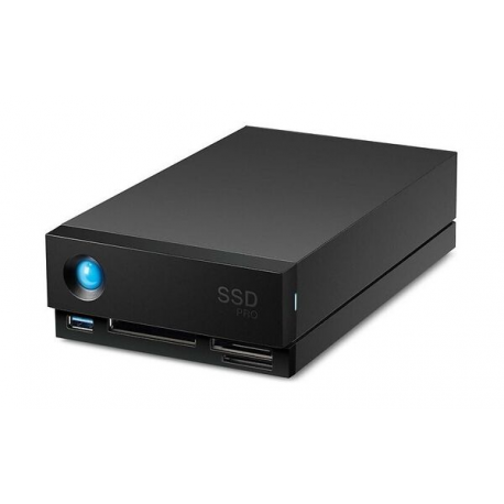 LaCie 1big Dock - Hard drive array - 30 TB - 1 bays (SATA-600) - HDD 30 TB x 1 - USB 3.0, Thunderbolt 3 (external) - with 5 years Rescue Data Recovery Service Plan - 0