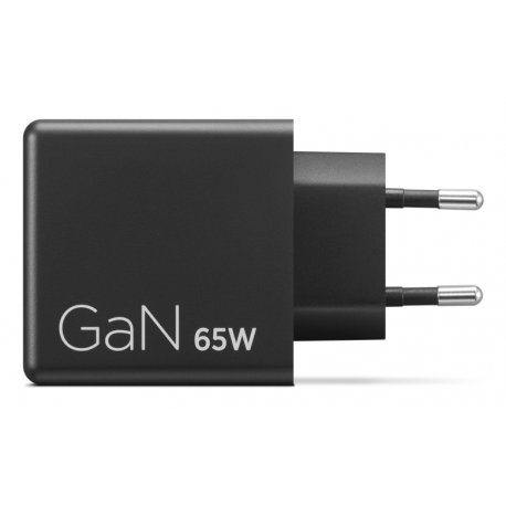 Lenovo Dual - Power adapter - GaN - AC 100/240 V - 65 Watt - output connectors: 2 - black - 0