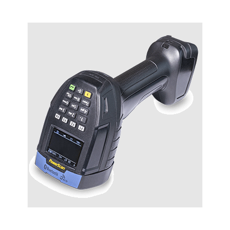 PowerScan PBT9600, Bluetooth, Document Capture RFID EU, Display/16-key Keypad, Removable Battery - 0