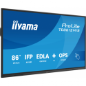 iiyama ProLite TE8612MIS-B4AG - 86" Diagonal Class (85.6" viewable) LED-backlit LCD display - interactive digital signage - with touchscreen (multi touch) / optional slot-in PC capability - 4K UHD (2160p) 3840 x 2160 - Direct LED - black (bezel), matte finish - with iiyama WiFi module (OWM002)