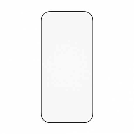 PanzerGlass - Screen protector for mobile phone - ultra-wide fit w. EasyAligner - glass - frame colour black - for Apple iPhone 16 Pro, 17 - 3