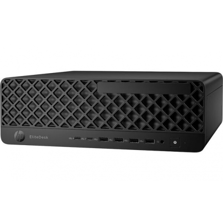 HP EliteDesk 8 G1i AI - SFF Core Ultra 5 235 / up to 5 GHz - vPro Enterprise - RAM 16 GB - SSD 512 GB - NVMe - Intel Graphics - Gigabit Ethernet, IEEE 802.11ax (Wi-Fi 6), IEEE 802.11be (Wi-Fi 7), Bluetooth 5.4 - Win 11 Pro - monitor: none - jack black - Smart Buy - 1