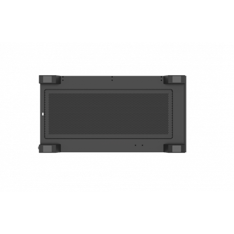 Xilence Xilent Beam - Midi-tower - ATX - windowed side panel (tempered glass) - no power supply (ATX) - black - USB/Audio - 9