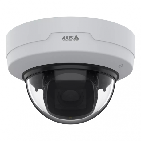 AXIS M42 Series M4227-LVE - Network surveillance camera - dome - outdoor - vandal resistant / weather resistant - colour (Day&Night) - 5 MP - 2592 x 1944 - vari-focal - audio - LAN 10/100 - H.264, H.265, MPEG-4 Part 10, AVC, MPEG-H Part 2, HEVC, MJPEG - PoE Class 3 - TAA Compliant - 2