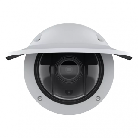 AXIS Q35 Series Q3546-LVE - Network surveillance camera - dome - outdoor - vandal resistant / impact resistant / weather resistant - colour (Day&Night) - 4 MP - 2688 x 1512 - vari-focal - audio - GbE - AV1, H.264, H.265, MPEG-4 Part 10, AVC, MPEG-H Part 2, HEVC, MJPEG - DC 8 - 28 V / PoE Class 4 - TAA Compliant - 0