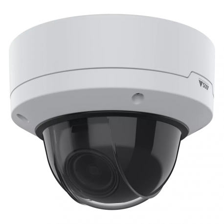 AXIS Q35 Series Q3546-LVE - Network surveillance camera - dome - outdoor - vandal resistant / impact resistant / weather resistant - colour (Day&Night) - 4 MP - 2688 x 1512 - vari-focal - audio - GbE - AV1, H.264, H.265, MPEG-4 Part 10, AVC, MPEG-H Part 2, HEVC, MJPEG - DC 8 - 28 V / PoE Class 4 - TAA Compliant - 3