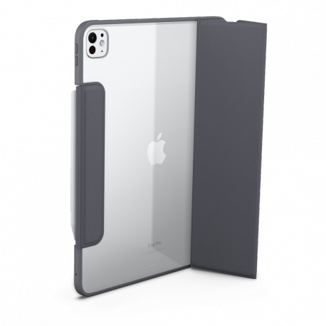 OtterBox Symmetry Folio Series - Flip cover for tablet - grey - for Apple 13-inch iPad Pro - 6