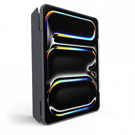 OtterBox Symmetry Folio Series - Flip cover for tablet - grey - for Apple 13-inch iPad Pro - 11