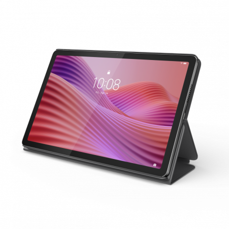 Lenovo Folio Case - Flip cover for tablet - polyurethane - luna grey - for Tab - 5