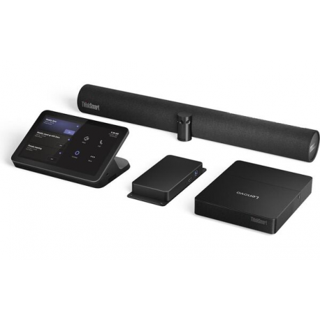 Lenovo ThinkSmart Core Gen 2 - Video conferencing kit (soundbar, touchscreen console, compute system) - with 3 Years Lenovo Premier Support + 3 Years Lenovo Software Maintenance for Smart Office Solution - Certified for Microsoft Teams Rooms - black - 0