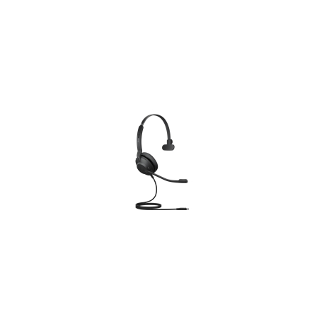 Jabra Evolve2 30 SE MS Mono - Headset - on-ear - wired - USB-C, USB-A - noise isolating - Certified for Microsoft Teams - 1