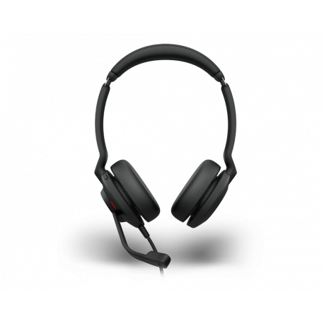 Jabra Evolve2 30 SE MS Stereo - Headset - on-ear - wired - USB-C, USB-A - noise isolating - Certified for Microsoft Teams - 0