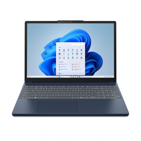 Lenovo IdeaPad Slim 3 5AHP10 83KA - AMD Ryzen 7 - 8840HS  /  up to 5.1 GHz - no OS - Radeon 780M - 8 GB RAM - 512 GB SSD NVMe - 15.3" IPS 1920 x 1200 - Wi-Fi 6, Bluetooth - cosmic blue - kbd: English - 0