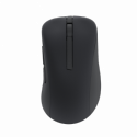 ASUS MD102 - Mouse - ergonomic - optical - 5 buttons - wireless - Bluetooth, 2.4 GHz - USB wireless receiver - dark grey
