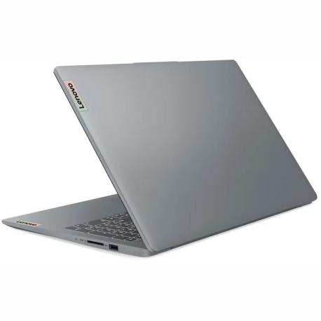 Lenovo IdeaPad Slim 3 15AMN8 82XQ - 180-degree hinge design - AMD Ryzen 3 - 7320U / up to 4.1 GHz - Win 11 Home - Radeon 610M - 16 GB RAM - 512 GB SSD NVMe - 15.6" TN 1920 x 1080 (Full HD) - Wi-Fi 6 - arctic grey - kbd: English - Europe - 1