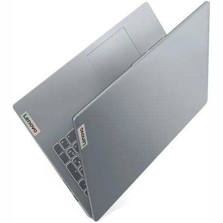 Lenovo IdeaPad Slim 3 15AMN8 82XQ - 180-degree hinge design - AMD Ryzen 3 - 7320U / up to 4.1 GHz - Win 11 Home - Radeon 610M - 16 GB RAM - 512 GB SSD NVMe - 15.6" TN 1920 x 1080 (Full HD) - Wi-Fi 6 - arctic grey - kbd: English - Europe - 3