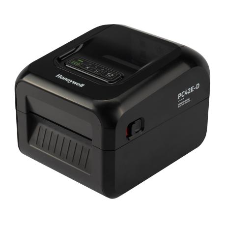PC42E-D, Direct Thermal Printer, Black, 300 dpi, USB, Ethernet, Serial Port, No Power Cord - 2