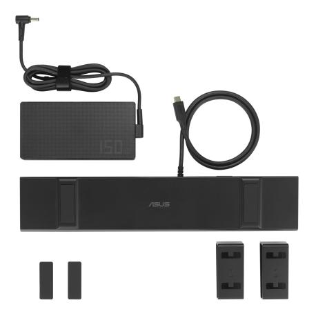 ASUS DC310 - Docking station + notebook stand - USB-C - HDMI - 1GbE - 150 Watt - 0