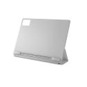 Lenovo - Flip cover for tablet - polyurethane (PU) - cloud grey