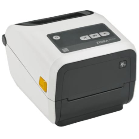 Zebra ZD421 - Healthcare - label printer - direct thermal - Roll (10.8cm) - 203 dpi - up to 152 mm/sec - Wi-Fi(ax), USB 2.0, USB host, Bluetooth 5.3 - white - 0