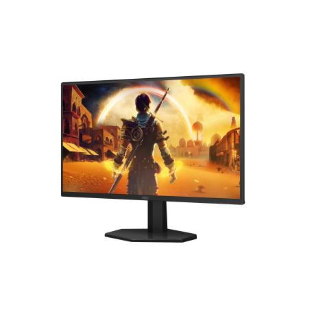 AOC Gaming 25G42E - LED monitor - gaming - 25" (24.5" viewable) - 1920 x 1080 Full HD (1080p) @ 180 Hz - Fast IPS - 300 cd / m² - 1000:1 - HDR10 - 0.5 ms - HDMI, DisplayPort - black, red - 0