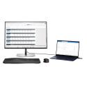 HP 524pn - Series 5 Pro - LED monitor - 24" - 1920 x 1200 WUXGA @ 100 Hz - IPS - 350 cd/m² - 1500:1 - 5 ms - HDMI, DisplayPort - silver (stand), jet black