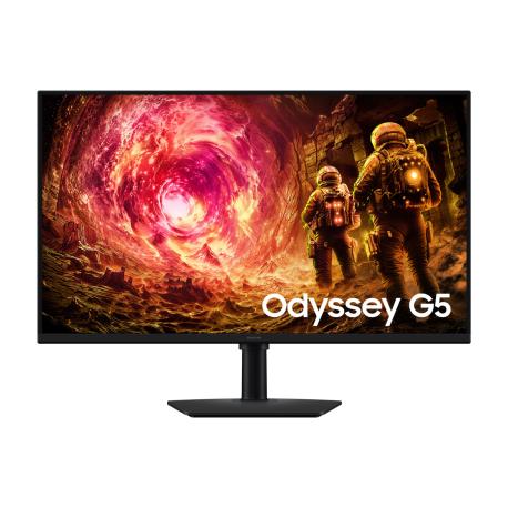 Samsung Odyssey G5 S32FG502EU - G50F Series - LED monitor - gaming - 32" - 2560 x 1440 QHD @ 180 Hz - Fast IPS - 300 cd/m² - 1000:1 - HDR10 - 1 ms - HDMI, DisplayPort - black - 1