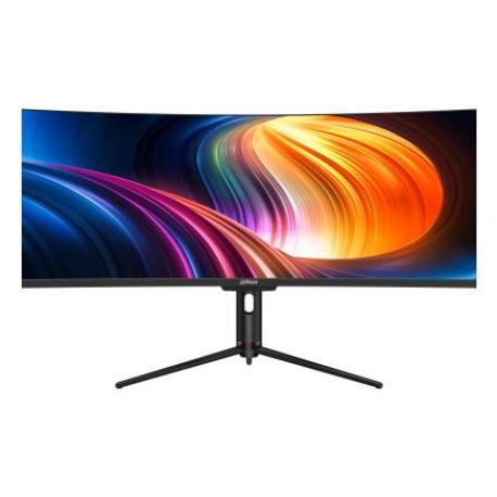 Dahua DHI-LM49-EW410CA - LED monitor - gaming - curved - 49" - 5120 x 1440 @ 120 Hz - VA - 400 cd / m² - 3000:1 - 1 ms - HDMI, DisplayPort, USB-C - speakers - black - 0