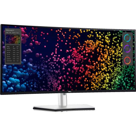 Dell UltraSharp U4025QW - LED monitor - curved - 40" (39.7" viewable) - 5120 x 2160 5K2K UltraWide @ 120 Hz - IPS - 600 cd / m² - 2000:1 - 5 ms - Thunderbolt 4, HDMI, DisplayPort - speakers - 0