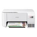 Epson EcoTank L3276 - Multifunction printer - colour - ink-jet - ITS - A4 / Legal (media) - up to 10 ppm (printing) - 100 sheets - USB, Wi-Fi - white
