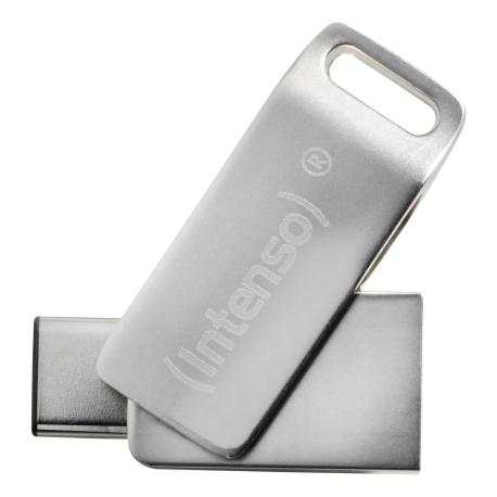 Intenso cMobile Line - USB flash drive - 64 GB - USB 3.0  /  USB-C - silver - 0