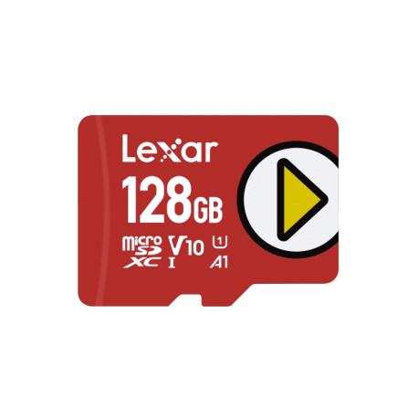 Lexar PLAY - Flash memory card - 128 GB - UHS-I U1 / Class10 - microSDXC UHS-I - 1