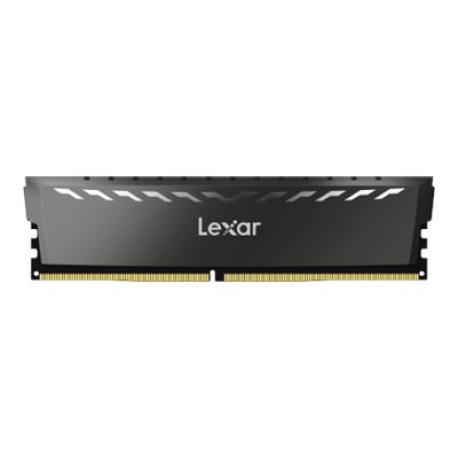 Lexar THOR - DDR4 - kit - 16 GB: 2 x 8 GB - DIMM 288-pin - 3600 MHz  /  PC4-28800 - CL18 - 1.35 V - unbuffered - dark grey - 1