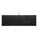 HP 125 G2 - Keyboard - 100% - full size - USB - Russian - black