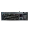 Logitech G G915 X - Keyboard - backlit - USB - QWERTY - US International - key switch: GL Tactile - black
