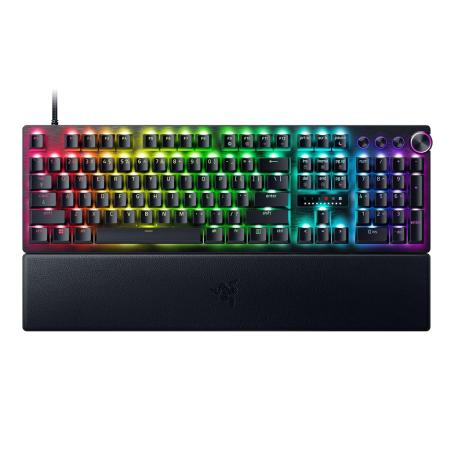 Razer Huntsman V3 Pro - Keyboard - 100% (full size) - backlit - USB - QWERTY - US - key switch: Razer Analog Optical Switches (Gen-2) - 0