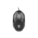 Natec Vireo 2 - Mouse - optical - 3 buttons - wired - USB - black